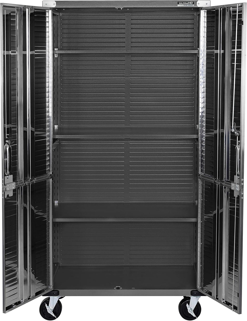 Seville Classics UltraHD Steel Storage Cabinet, 36"W x 18"D x 72"H
