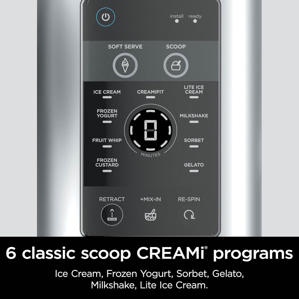 Ninja Swirl Ice Cream & Soft Serve Maker, 13-in-1, NC701