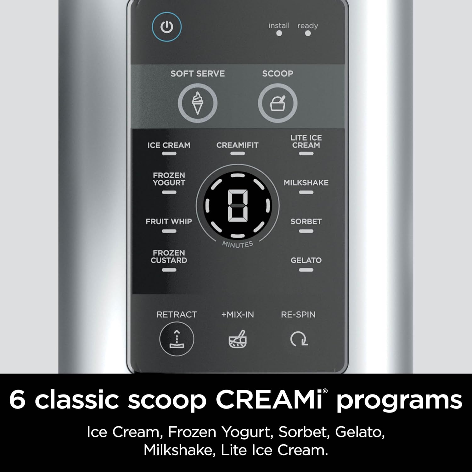 Ninja Swirl Ice Cream & Soft Serve Maker, 13-in-1, NC701