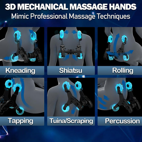 2025 Full Body Massage Chair, SL-Track, AI Control, Heat, Calfrest Extension