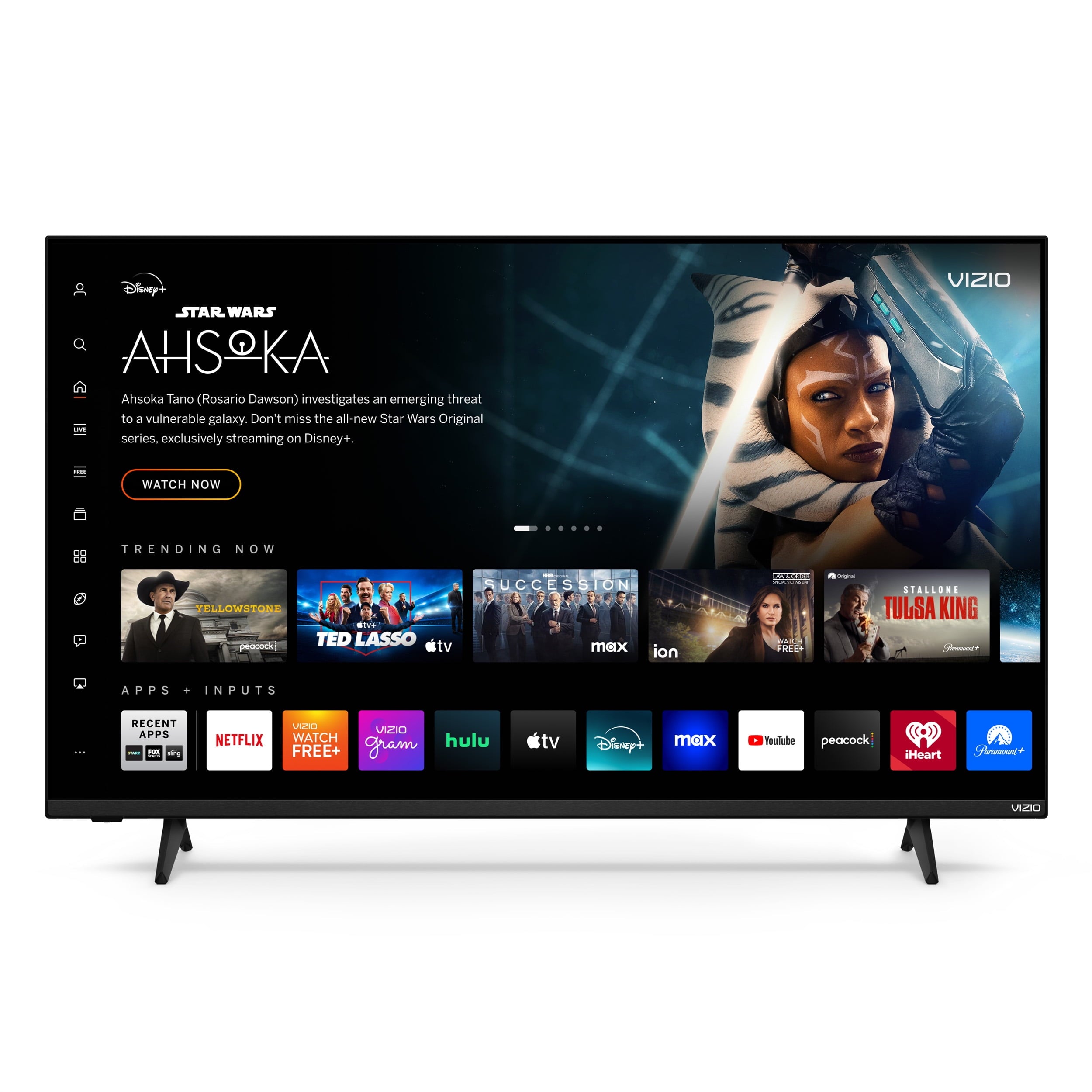 VIZIO 50′′ 4K HDR Smart LED TV with Dolby Vision, WiFi 6, Bluetooth, and Smart Home Integration – V4K50S-0809