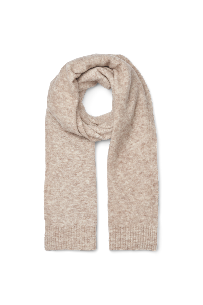 Claudia Scarf – Beige Mélange Naturel