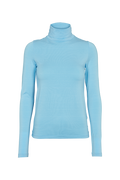 Joline T-Neck – Bleu Élégant Alaskan