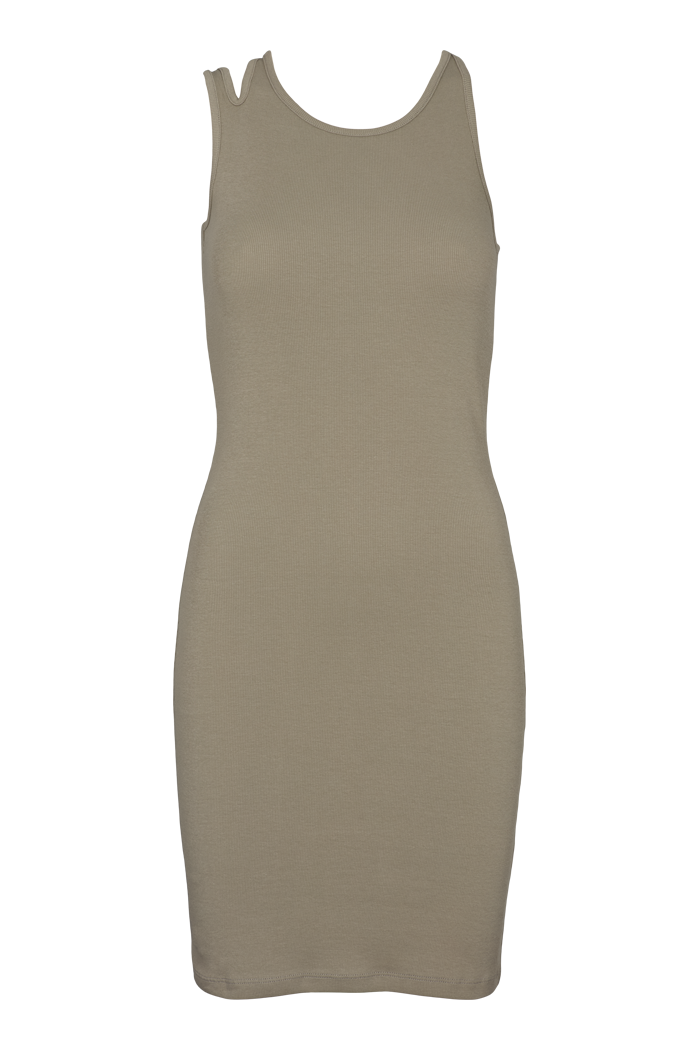 Robe Asymétrique Ludmilla – Vétiver