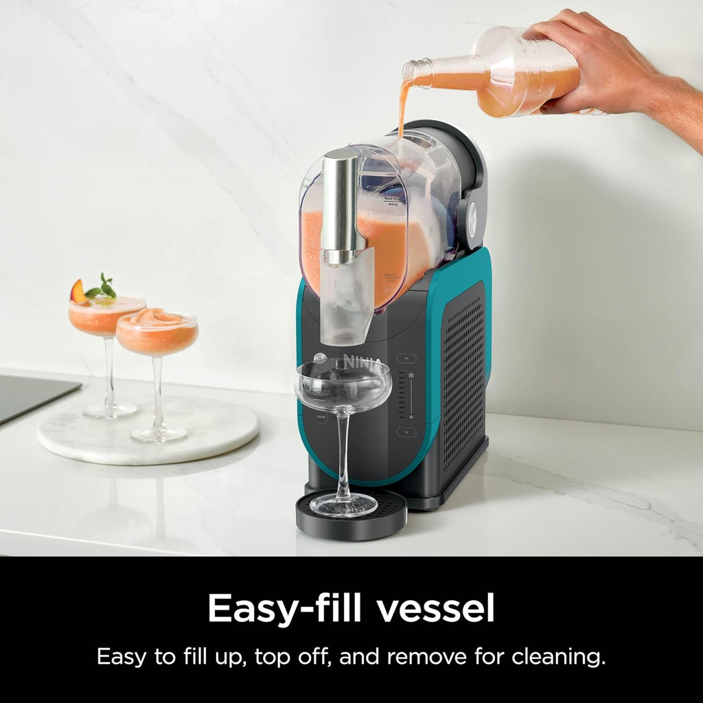 Ninja SLUSHi Frozen Drink Maker, 88oz, RapidChill, Teal