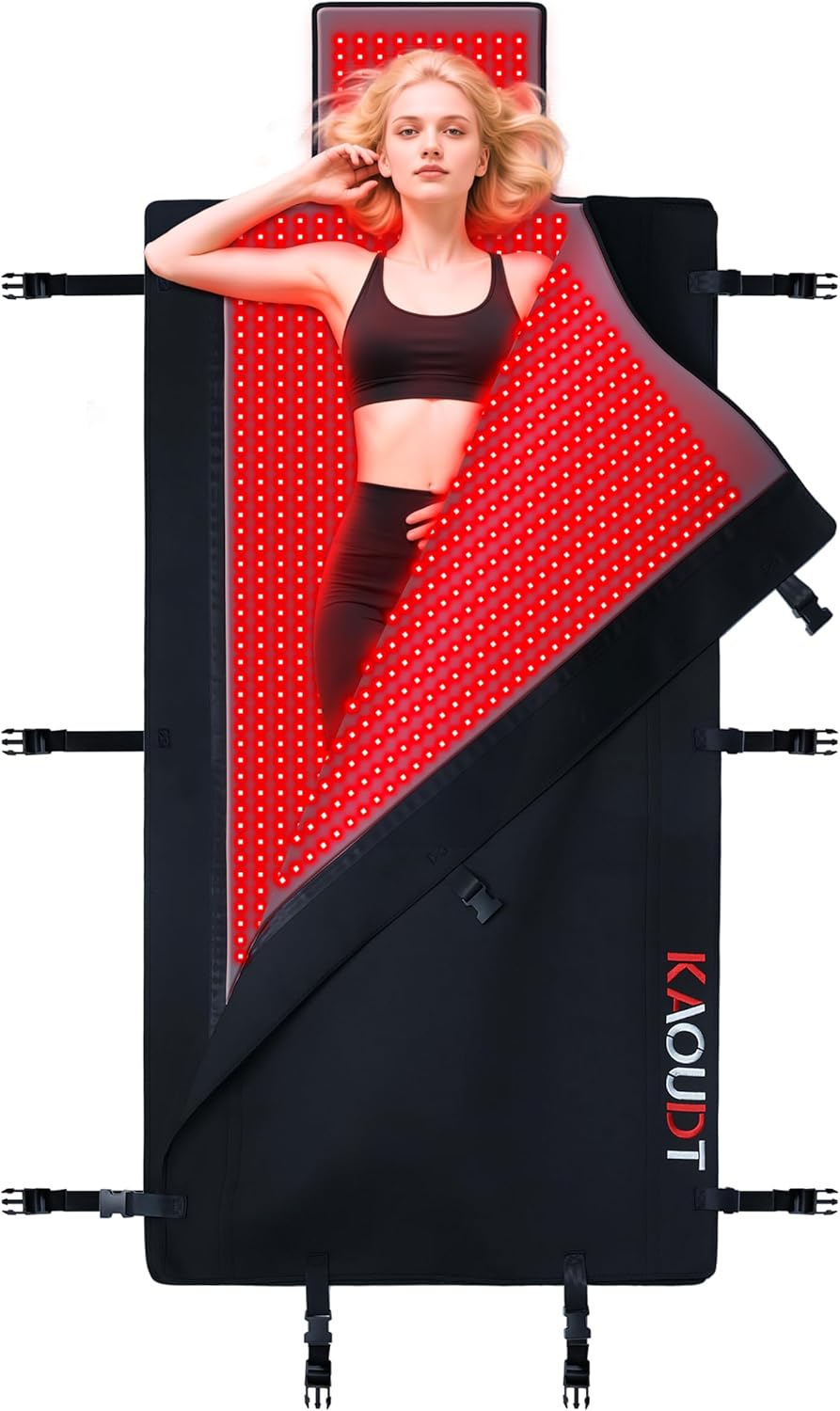 2025 Red Light Therapy Mat, Medical-Grade TPU, 2570 LEDs, 73"x33"
